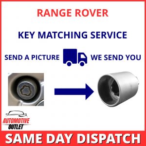 SECURITY MASTER LOCKING LOCK WHEEL NUT KEY BOLT MATCHING SERVICE FOR RANGE ROVER