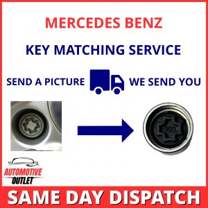 SECURITY MASTER LOCKING LOCK WHEEL NUT KEY BOLT MATCHING SERVICE UK FOR MERCEDES