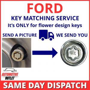 SECURITY MASTER LOCKING WHEEL NUT KEY SERVICE UK BOLT MATCHING FOR FIESTA FORD