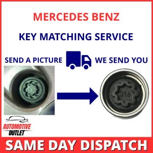 SECURITY MASTER LOCKING WHEEL NUT KEY SERVICE FOR MERCEDES S CLASS BOLT MATCHING