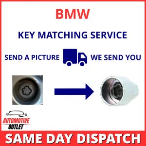 SECURITY MASTER LOCKING LOCK WHEEL NUT KEY BOLT MATCHING SERVICE UK FOR BMW