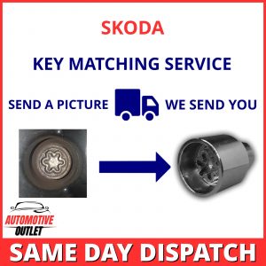 SECURITY MASTER LOCKING LOCK WHEEL NUT KEY BOLT MATCHING SERVICE FOR SKODA