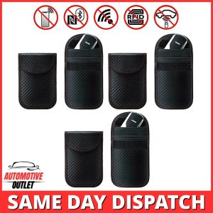 6x SIGNAL BLOCKER RFID BLOCKING FARADAY POUCH KEY PROTECTOR FOR FORD KEYLESS