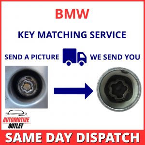 SECURITY MASTER WHEEL NUT KEY LOCKING BOLT MATCHING SERVICE UK FOR BMW 5 SERIES