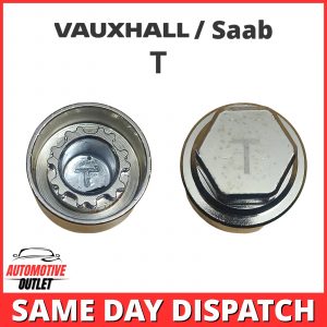 MASTER SECURITY LOCKING BOLT WHEEL NUT REMOVER KEY SOCKET 7547, T FOR VAUXHALL