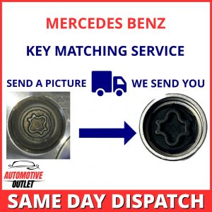 SECURITY MASTER LOCKING WHEEL NUT KEY MERCEDES A CLASS BOLT MATCHING SERVICE UK