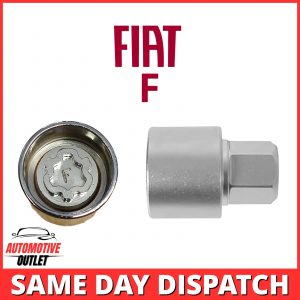 MASTER LOCKING WHEEL SECURITY NUT BOLT REMOVER KEY SOCKET F FOR FIAT