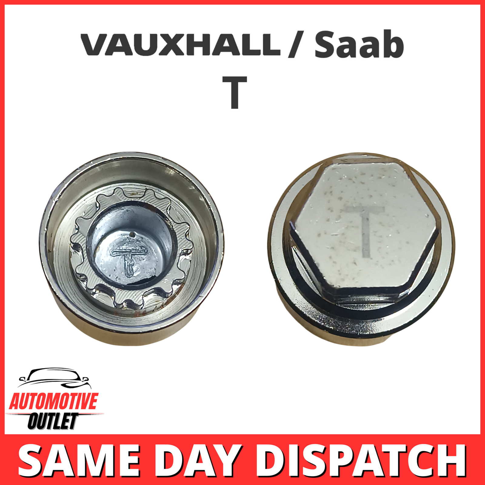 MASTER SECURITY LOCKING BOLT WHEEL NUT REMOVER KEY SOCKET 7547, T FOR VAUXHALL