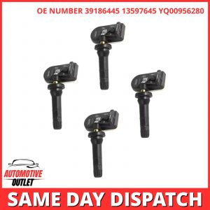 4x TYRE PRESSURE MONITORING SENSOR TPMS FOR VAUXHALL ASTRA K INSIGNIA B 39186445