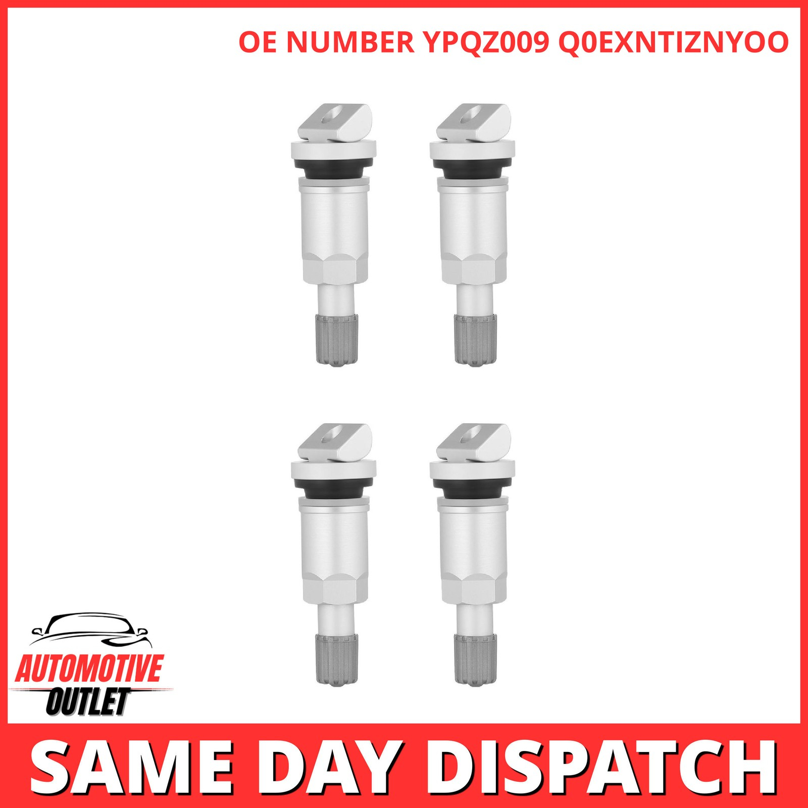 4X TYRE PRESSURE SENSOR VALVE TPMS REPAIR KIT FOR JEEP COMMANDER GRAND CHEROKEE