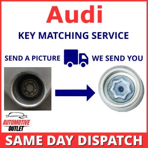 LOCKING WHEEL MASTER NUT KEY SECURITY FOR AUDI A5 SERVICE UK BOLT MATCHING