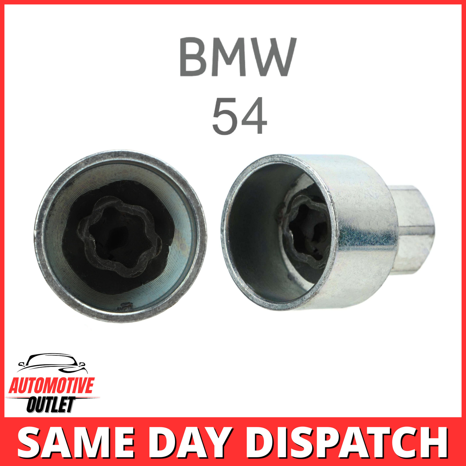 LOCKING WHEEL NUT MASTER BOLT SECURITY KEY NUMBER 54, 17mm SOCKET FOR BMW