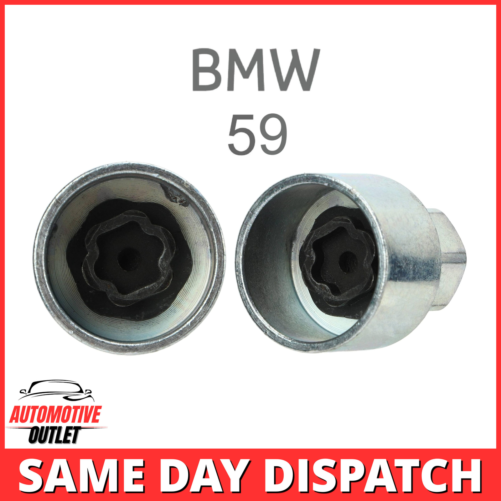 LOCKING WHEEL NUT MASTER BOLT SECURITY KEY NUMBER 59, 17mm SOCKET FOR BMW