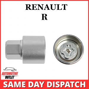 LOCKING WHEEL MASTER SECURITY NUT BOLT REMOVER KEY SOCKET R FOR RENAULT