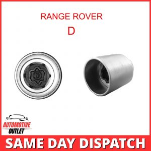 MASTER LOCKING WHEEL SECURITY BOLT KEY LETTER D FOR LAND / RANGE ROVER DISCOVERY