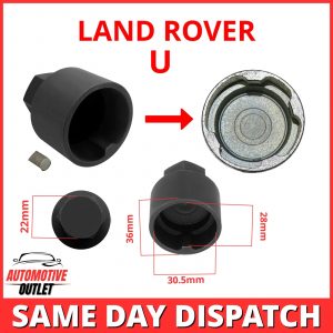 DISCOVERY 3/4 LOCKING WHEEL NUT BOLT KEY U FOR LAND ROVER RANGE ROVER KBM500190
