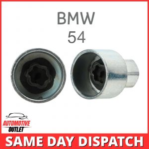 LOCKING WHEEL NUT MASTER BOLT SECURITY KEY NUMBER 54, 17mm SOCKET FOR BMW