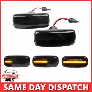 2X SIDE INDICATOR LED MARKER LIGHT SMOKED BLACK FOR CALIBER JOURNEY NITRO 300C