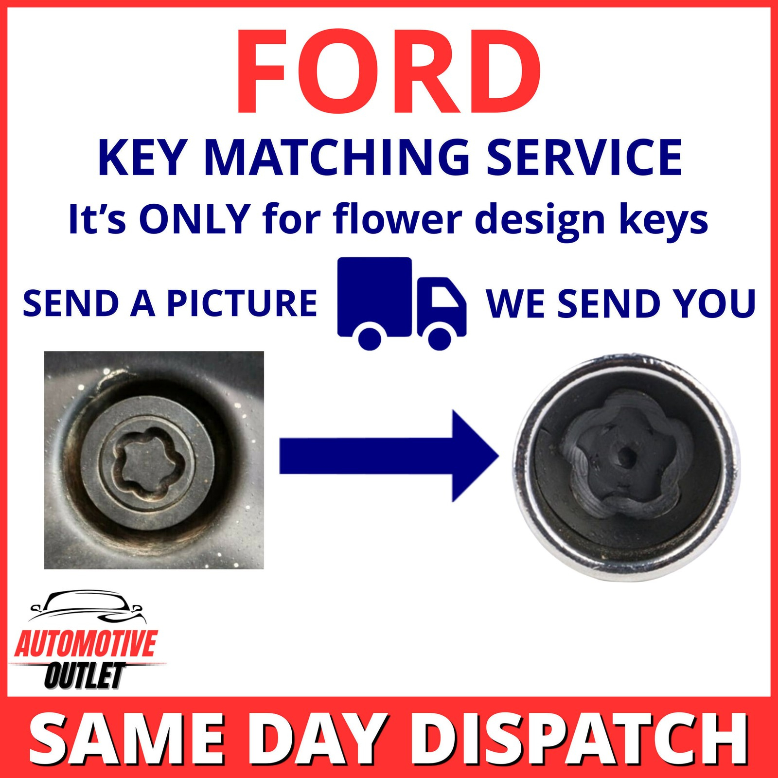 SECURITY MASTER LOCKING LOCK WHEEL NUT KEY BOLT MATCHING SERVICE UK FOR FORD