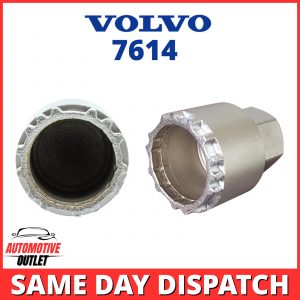 SECURITY MASTER LOCKING WHEEL NUT KEY CODE 7614 LWNK BOLT LUGNUT XC60 FOR VOLVO