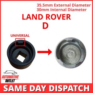 DISCOVERY 3/4 LOCKING WHEEL NUT BOLT KEY D FOR LAND ROVER RANGE ROVER KBM500050