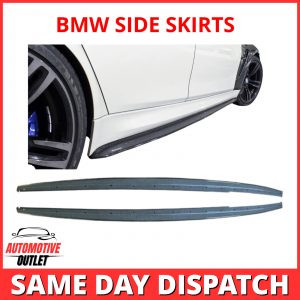 SIDE SKIRTS EXTENSION BLADES M SPORT CARBON FOR BMW 4 SERIES F32 F33 F36